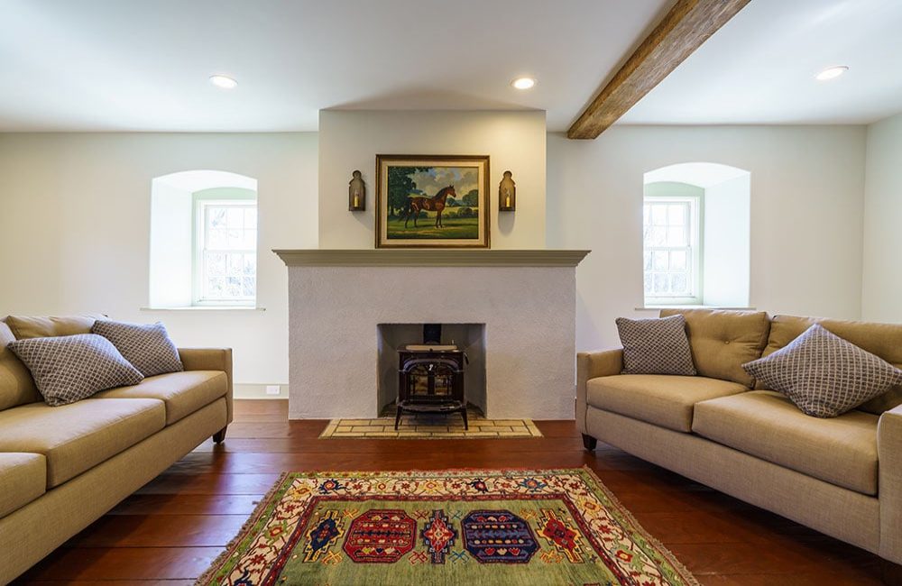 Custom Home Interior by Custom Home Builder, Gavin Construction: Living Room