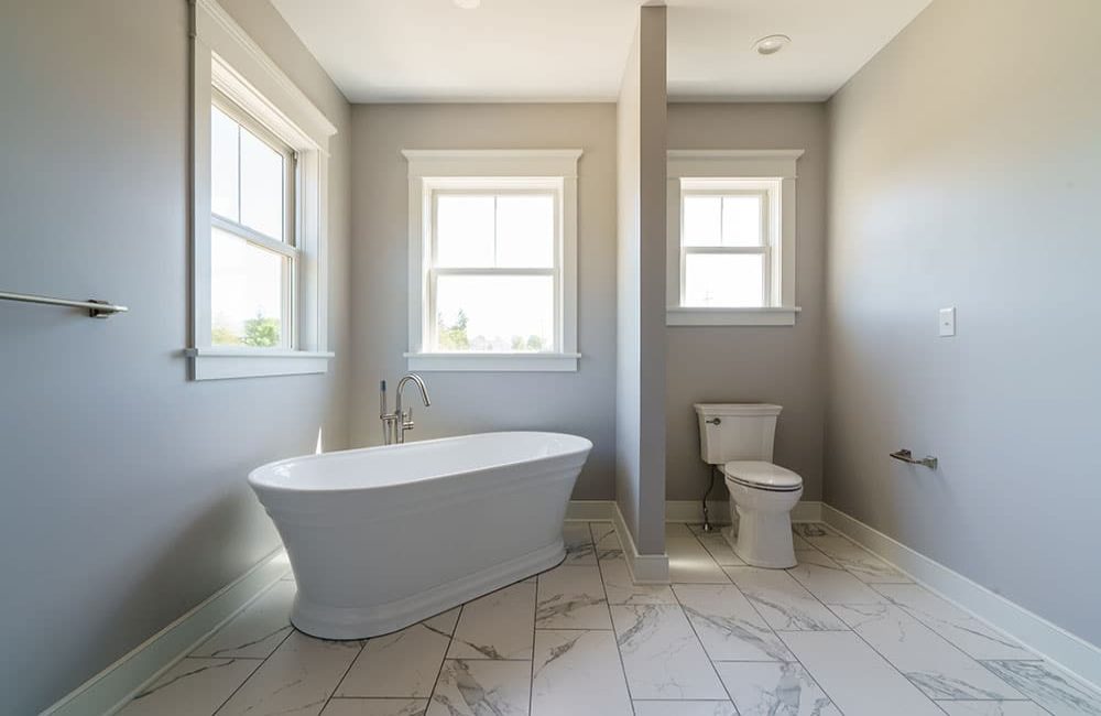 Custom Primary Bathroom by Gavin Construction in Souderton, PA